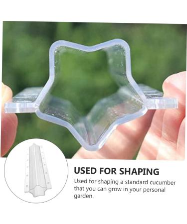 2pcs Shape Mold Molds Heart Cube Tools Stencil Tool Growing Star Fruit Modeling Yard Mould As Shown 20x4cm - Buy Online on GoSupps.com