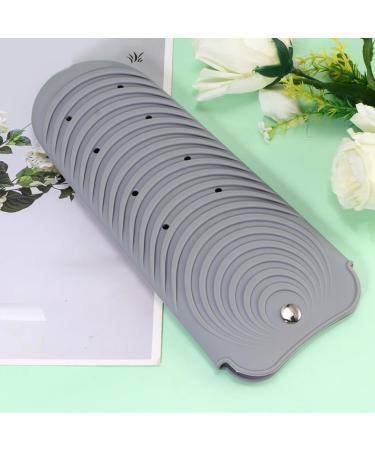 Silicone Hair Curling Iron & Straightener Holder | Heat Resistant Travel Bag for Hair Tools & Water Bottle - Buy Online on GoSupps.com