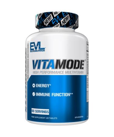 Advanced Daily Adult Multivitamin for Men - Evlution Nutrition VitaMode Men s Multivitamin with over 20 Men s Vitamins and Minerals plus Lycopene and ALA for Energy and Immune Support (60 Servings)