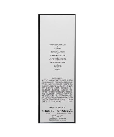 Chanel Chanel No.5 Women EDT Spray 1.7 oz 1.7 Fl Oz (Pack of 1) - Buy Online on GoSupps.com