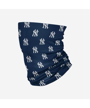 47 MLB Team Color Confetti Face Covering Gaiter, Adult (New York Yankees Navy)