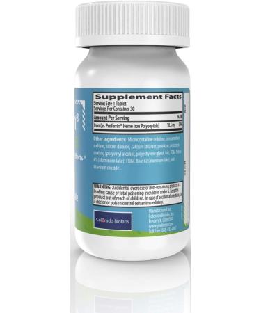 Proferrin ES Heme Iron Polypeptide Supplement - 30 Count - Buy Online on GoSupps.com