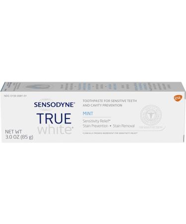 Sensodyne True White Toothpaste Mint 3.0 oz (85 g)