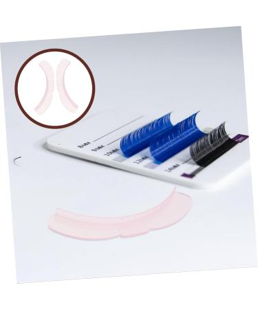  MUSISALY 2 Pieces Lash Lift Shield C Curl Lash Lift Lamination Pad Rapid Eyelash Lifting Shields Make Eyes Voluminous Flexible C Curl Pads Permanent Rods Pink - Buy Online on GoSupps.com