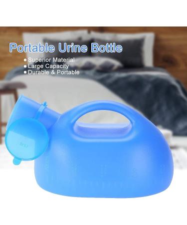 2000ML Male Urinal Portable Mens Potty Pee Bottle Collector Travel Toilet (Blue) Happy - Buy Online on GoSupps.com
