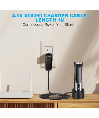 Vicloon 4.3V 70mA Philips Razor & Shaver Charger | Compatible with QP2528 QP2520 MG3730 & More | International Shipping - Buy Online on GoSupps.com
