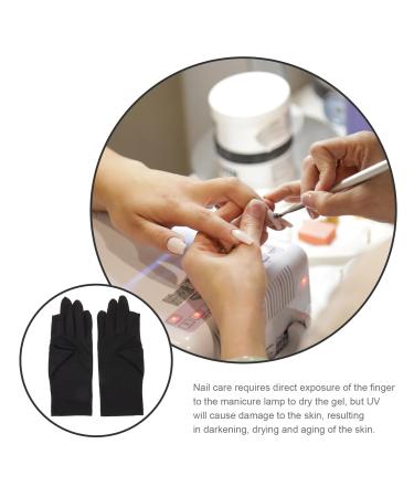 Beavorty 4 pairs UV Nail Gloves UV Protection Gloves Anti UV Gloves Salon Manicure Gloves - Buy Online on GoSupps.com