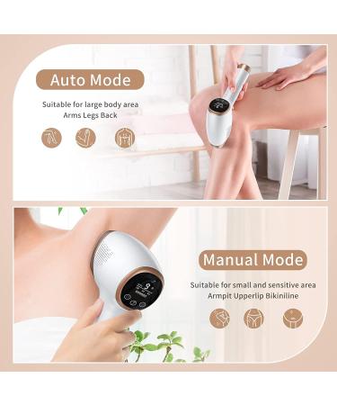 Sapphire IPL Hair Remover - 999 900 Pulses Freezing Point Tech 9 Energy Levels & 3 Functions for Body Face & Bikini Zone - Buy Online on GoSupps.com