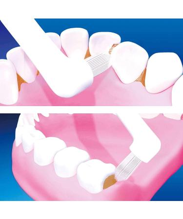 Boyizupha 7 Pcs End Tuft Tapered Trim Toothbrush Set - Compact and Medium Bristles (Color Random) - Interspace Brush for Precision Cleaning - Buy Online on GoSupps.com