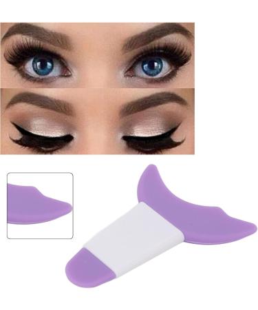 Mascara Eyelash Shield Tool Quick Stencil Aid Multifunctional Reusable Silicone Applicator Eyeliner Guard Eye Makeup Tool for Beginners - Buy Online on GoSupps.com
