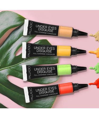 Palladio Under Eye Concealer - Custard Beige 21g | Best Undereye Disguise for Flawless Skin | International Shipping Available - Buy Online on GoSupps.com