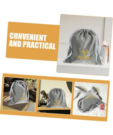 Beavorty Blow Dryer Bag 2pcs Hair Dryer Storage Bag Travel Hair Dryer Hair Blow Dryer Hair Dryer Bag Carry Bag Classic 30.00X25.00X0.50CM Grey - Buy Online on GoSupps.com