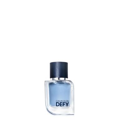 Calvin Klein Defy Eau de Toilette Woody Men's Cologne With Notes of Bergamot Oil Lavender Absolute & Vetiver Oil Long Lasting Fragrance 1 Fl Oz (Pack of 1)