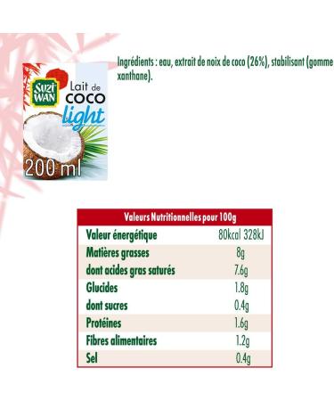 SUZI WAN Allege Coconut Milk 200ml (Packaging May Vary) - Buy Online on GoSupps.com