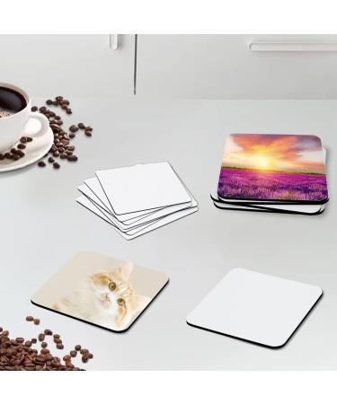 Customizable 4x4 Sublimation Magnet Blanks - DIY Decorative MDF Coasters and Fridge Magnets - Bulk Wholesale Options Available - Buy Online on GoSupps.com