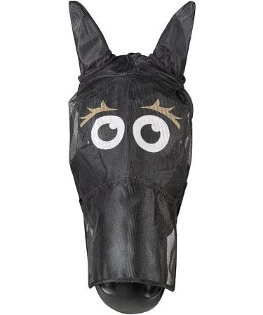PFIFF 101013 Fly Mask with Motif for Horses | Premium Fly Protection | Black-Beige Pony/S - Shop Internationally - Buy Online on GoSupps.com