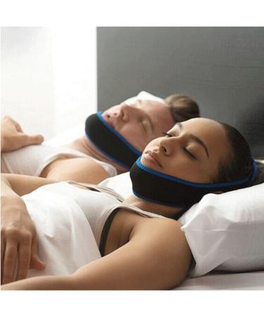 Anti Snore Chin Strap - Stop Snoring Neoprene Snore Guard for Quiet, Refreshing Sleep - Effective Snoring Solution for Men, Women, Children - Buy Online on GoSupps.com