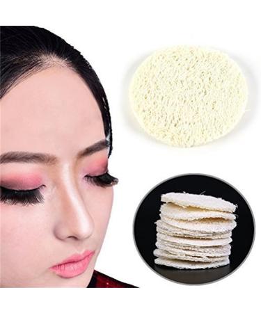 15 pcs Natural Exfoliating Face Pads - Loofah Sponges & Facial Brushes for Makeup Removal - Body Bath Scrubber for Men & Women - Eco-Friendly 1 Count Set - Buy Online on GoSupps.com