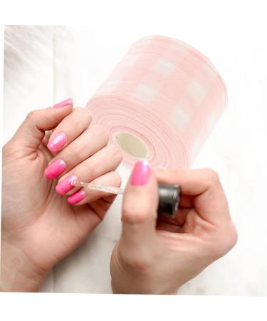minkissy 4 Rolls under nail cleaner tool eyelashes remover for extensions nail polish remover wipes pure cotton nail art accessories - Buy Online on GoSupps.com