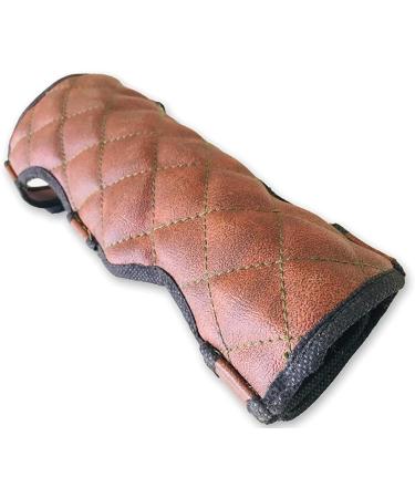Star Archery Arm Guard - Rexine Leather, Adjustable Fit for Men, Women & Kids - 3 Hook & Loop Fasteners for Perfect Hold - Bow Archery Protector - Buy Online on GoSupps.com