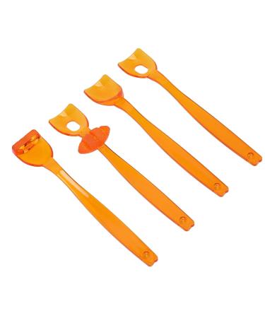 Buy Tongue Muscle Trainer - 4pcs Lip & Tongue Rehabilitation Device (Large Orange) | International Shipping Available - Buy Online on GoSupps.com