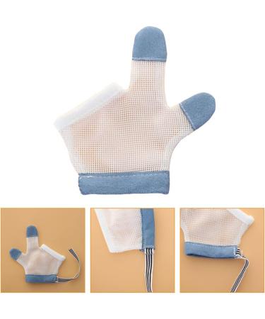 ToddMomy Anti-Eating Gloves for Thumb Sucking Babies - Breathable Scratch-Resistant Perfect for Newborns (10.5x6cm) - Buy Online on GoSupps.com