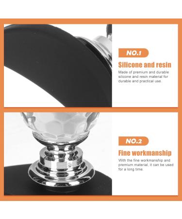 FOMIYES Makeup Gadgets Makeup Eyeshadow Eyeshadow Stamp Silicone Eyeshadow Crease Lazy Eyes Makeup with Crystal Handle Eye Beauty Accessory Makeup Stamp Eyeliner Stencils - Buy Online on GoSupps.com