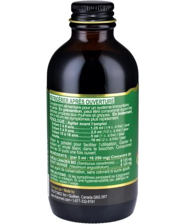 Immunia KIDS - Elderberry Supplement for Kids. Canadian Elderberry & Wild blueberry concentrated. Immune Support. Delicious taste. No sugar added. Made in Canada with fruits from Canada. (1-pack) 120 ml (Pack of 1) - Buy Online on GoSupps.com
