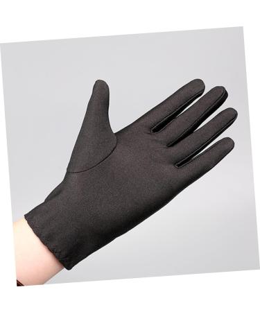 Healeved 6 Pairs Elastic Etiquette Gloves Sunscreen Gloves Warm Work Gloves Spa Lotion Glove Moisturizing Glove Protective Labor Gloves Black Cotton Gloves Dry White Gloves Travel Jewelry - Buy Online on GoSupps.com