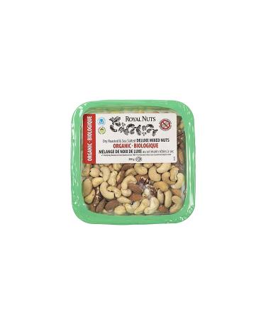 Royal Nuts Organic Deluxe Mixed Salted 200 Grams