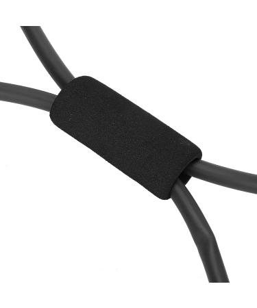 Exercise Resistance Band Flexible Stretch Band Multi Functional Resistance Band Skin Friendly for Home for Office for Outdoors for Life(Black) - Buy Online on GoSupps.com