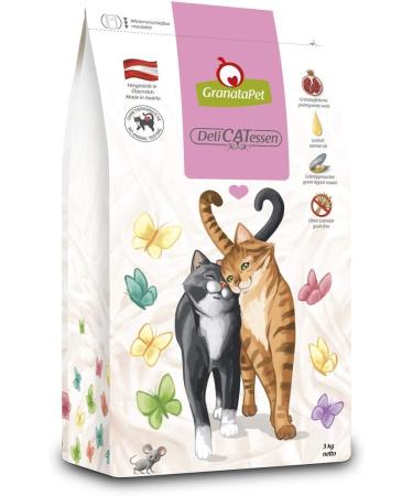 Granapet Delicatessen Poultry Adult Cat Dry Food - 9kg | Cereal-Free & Sugar Additive-Free | Tasty Single Feed for Cats - Buy Online on GoSupps.com