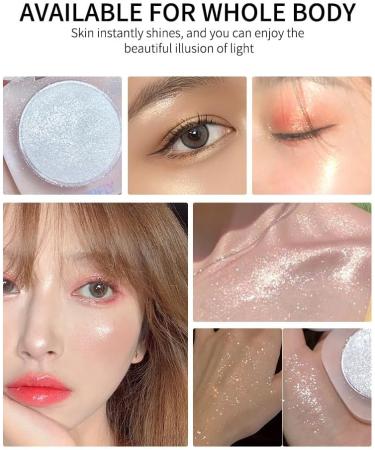 Glow Makeup Highlighter Powder Highlighter Makeup Highlighter Glitter Highlighters Glitter Highlighters Baked Diamond Highlighter Finish Powder Building Color Face Highlighter - Buy Online on GoSupps.com