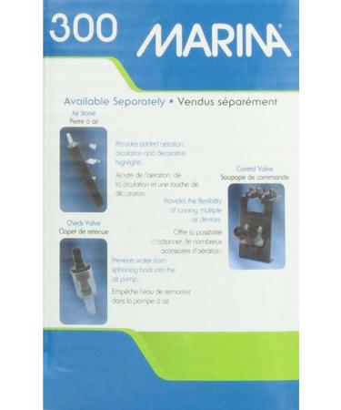 Marina 11118 Aeration Pump 300 for Aquariums up to 265L - Optimal Air Pump for Healthy Fish & Aquatic Life - Buy Online on GoSupps.com