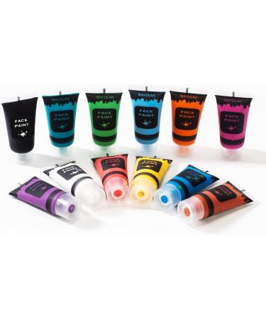 Maydear Colors Face Paint and Body Paint Set  Liquid Body Paint Safe and Non-Toxic (12 Color Matte 0.7 FL OZ. Each) 12 Color-Matte - Buy Online on GoSupps.com