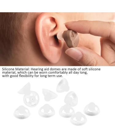 Buy 10PC Hearing Aid Coupling Kit | Invisible Soft Silicone Earplugs | Washable & Breathable Earpiece for Ultimate Comfort - Buy Online on GoSupps.com