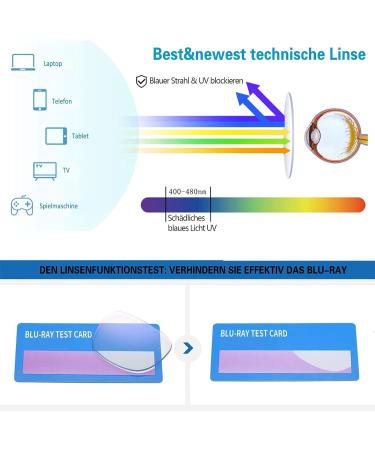 COJWIS 6 Pack Reading Glasses for Men and Women | Quality Spring Hinge Blue Light Filter Readers (Black 0.75) - International Shipping Available - Buy Online on GoSupps.com
