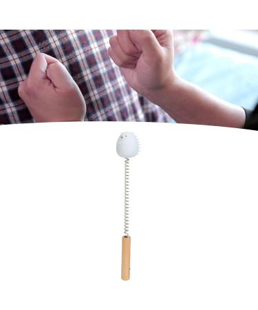 Feather Massage Hammer - Manual Tapping Stick for Deep Tissue Relief | Cute Hedgehog Design for Legs Neck & Shoulders | International Shipping Available - Buy Online on GoSupps.com