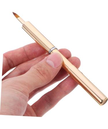 minkissy women makeup tools lip gloss applicator beauty tools smudge stick Makeup Tools lipstick lip brush lip brush for women portable lipstick applicator lip makeup lip balm 13.40X0.90X0.90CM Golden - Buy Online on GoSupps.com