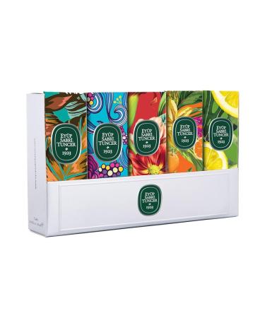 EST 1923 - EYUP SABRI TUNCER EAU DE COLOGNE 16 ML GLASS BOTTLE SET1 - 5 bottles in one set