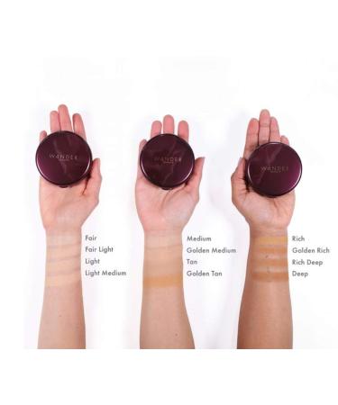 Wander Beauty Wanderlust Powder Foundation Rich - Flawless Finish & Long-Lasting Coverage - Buy Internationally - Buy Online on GoSupps.com