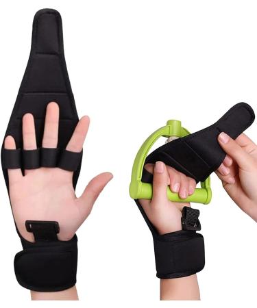 Finger Splint Brace Ability Rehabilitation Training Gloves Anti-Spasticity Rehabilitation Auxiliary Training Gloves for Hand Function Recovery Finger Training Rehabilitation Auxiliary