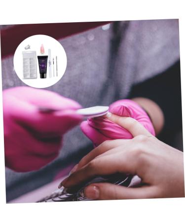FRCOLOR 3 Sets Nail Extension Glue Set Nail Extension Set Nail Extension Gel Nail Extension Kit Suit Bag Extend Adjust Art Lamp Suite Extension Glue Plastic - Buy Online on GoSupps.com