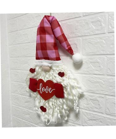 Cabilock 4pcs Faceless Old Man Pendant Ornament Desk Gnome Doll Valentines Day Gnome Household Wreath Elder - Buy Online on GoSupps.com