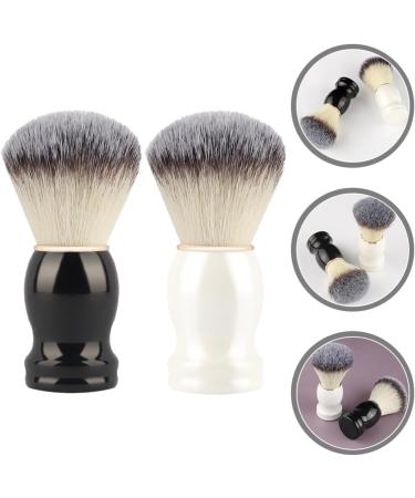 Minkissy 6 STK Manual Razor Brush Shaping Tools - Men's Shaving Brushes & Hairdressing Accessories with Wooden Handle | Premium Grooming Care - Buy Online on GoSupps.com