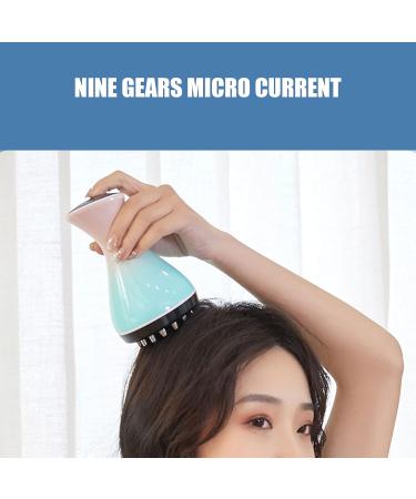 Microcurrent Meridian Brush for Cellulite Lymphatic & Head Massage - Red Light Handheld Massager for Fatigue Relief - Buy Online on GoSupps.com