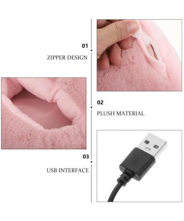 Fomiyes Heated Winter Office Shoes - Electric Foot Warmers & Plush Slippers for Feet - 3pcs Foot Sack & Hand Warmer (32x26cm) - Buy Online on GoSupps.com
