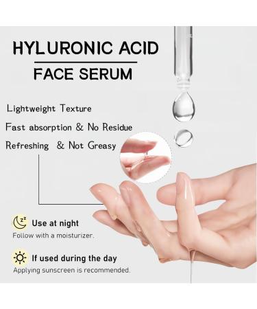 2% Hyaluronic Acid + Vitamin B5 Face Serum Fragrance-Free Hydrating Plumping Serum for Sensitive Skin Anti-Aging Daily Care for Women & Men Smooth Fine Lines 30ml 1 - Buy Online on GoSupps.com