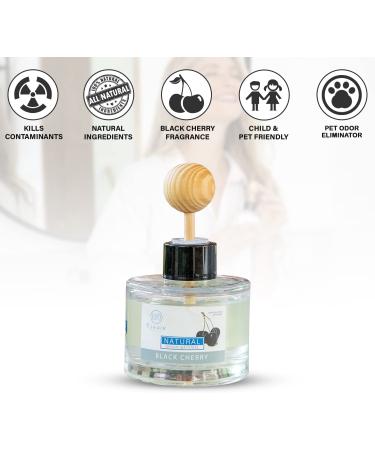 NCLEAIR Deodorizing Air Freshener Diffuser - Pet Odor Eliminator Spray | Natural Ingredients with Soothing Black Cherry Fragrance for Home, Bathroom, Car - Buy Online on GoSupps.com