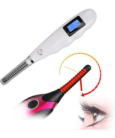 Verdant Touch Electric Lash Curler Heated Electric Eyelash Curler USB Rechargeable Long Lasting Heated Lash Curler - Buy Online on GoSupps.com